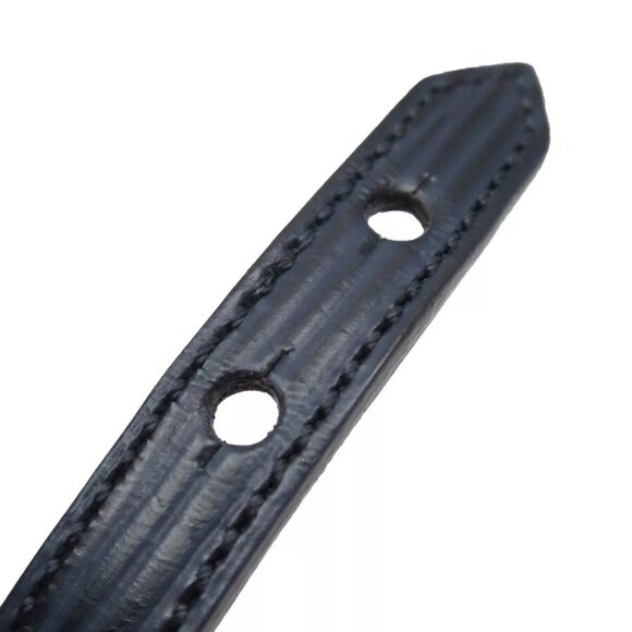 Auth LOUIS VUITTON Bracelet Navy Epi Leather - Picture 2 of 7